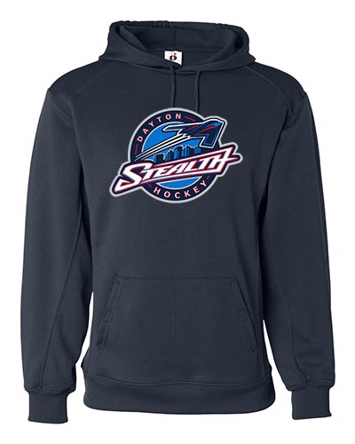 Dayton Stealth - Logo Navy Printed Performance Sweatshirt For Sale